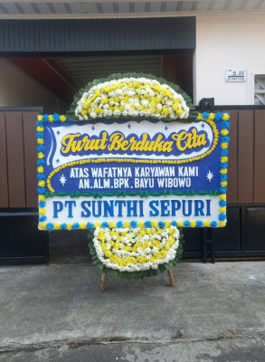 Papan Bunga Duka di Tarikolot